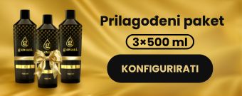 Prilagođeni paket 3 x 500 ml