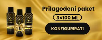 Prilagođeni paket 3 x 100 ml
