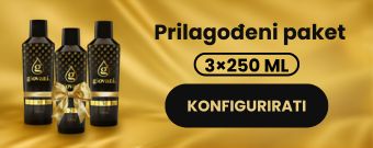 Prilagođeni paket 3 x 250 ml