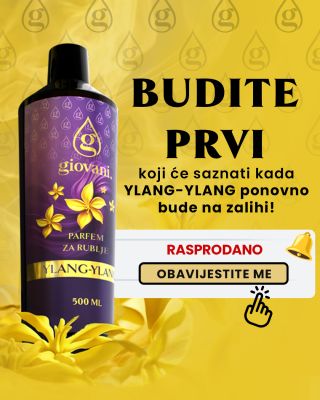 💜 YLANG-YLANG nestala je s e-shopa brzinom munje.⚡ Zanimanje je toliko veliko da će još neko vrijeme biti rasprodana....